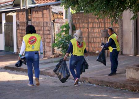 Mutirão da dengue retira 8 toneladas de materiais inservíveis no Centro Educacional