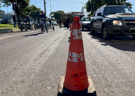 Blitz da Polícia Militar resulta em 12 notificações em Nova Andradina