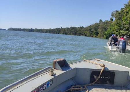 PMA de Dourados e do Parque das Várzeas do Rio Ivinhema fiscalizaram os rios Paraná e Ivinhema