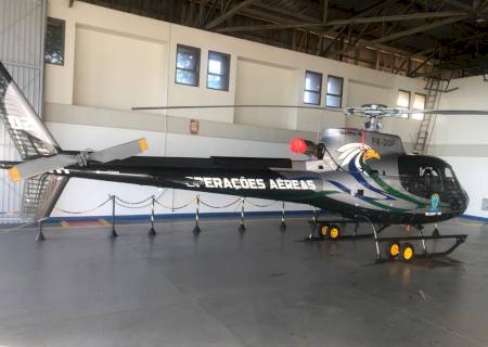 Aeronave do DOF que irá incrementar segurança na fronteira já está no MS