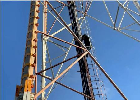 Policiais militares salvam adolescente que ameaçava se jogar de torre de telefonia em Anaurilândia