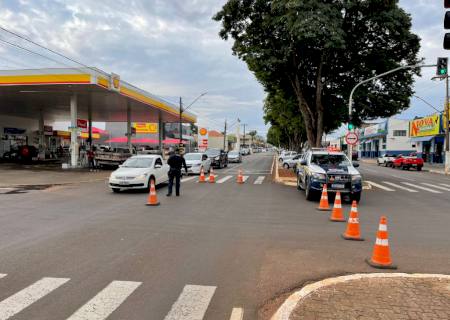 Durante blitz três condutores são presos por embriaguez em Nova Andradina