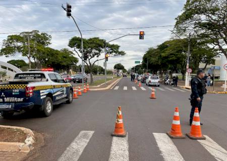 Durante blitz Polícia Militar prende motociclista embriagado em Nova Andradina