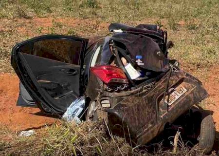 Duas mulheres morrem em acidente na MS-040 em Santa Rita do Pardo