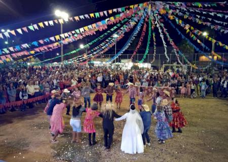 Quadrilha do Conviver de Batayporã é destaque na FejuTexas de Taquarussu