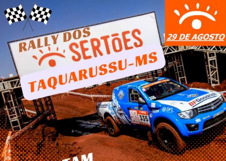 Rally dos Sertões passará pela segunda vez em Taquarussu