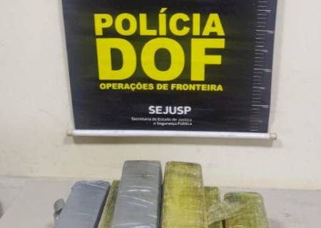 DOF prende traficante levando droga em ônibus de Ponta Porã para Campo Grande