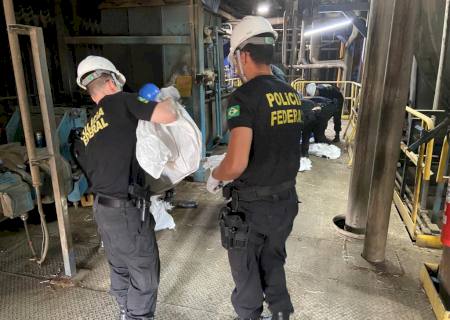 Polícia Federal de Três Lagoas incinera 3,3 toneladas de maconha, crack, cocaína e haxixe