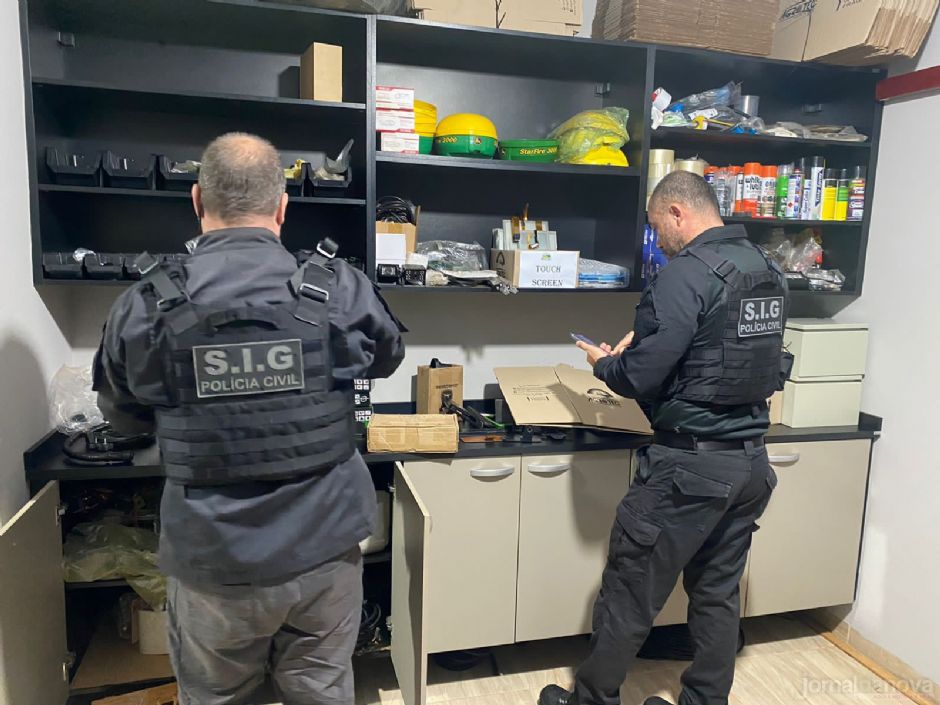 Furto de GPS: Defron e Deleagro deflagram operação contra organização criminosa que agia em MS e SP