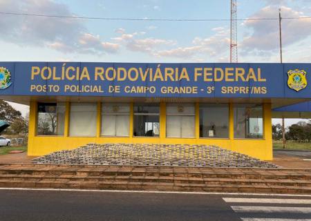 PRF apreende R$ 90 milhões em cocaína na Capital