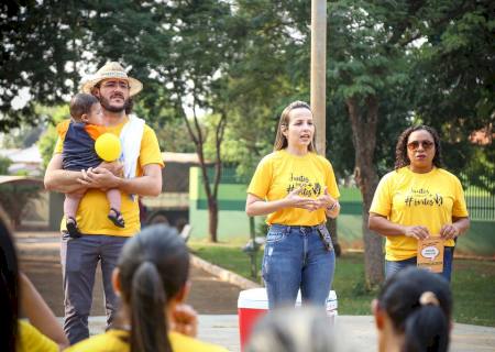 Batayporã: Caminhada ''Juntos Somos + Fortes'' promove mobilização pela saúde mental