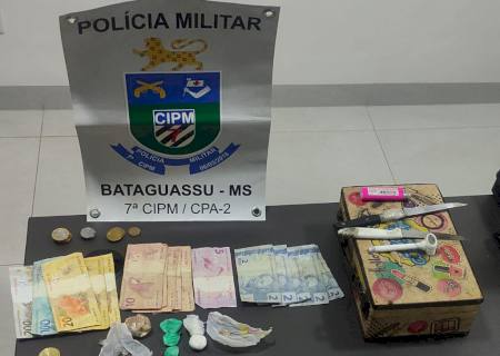 Polícia Militar desbarata esquema de tráfico de drogas em Bataguassu