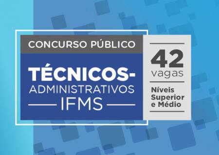 Inscrições para concurso público do IFMS seguem até dia 29