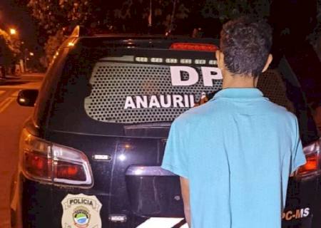 Polícia Civil prende suspeito de traficar drogas em Anaurilândia