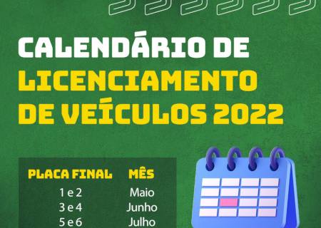 Última semana para licenciamento de veículos com placa final 9