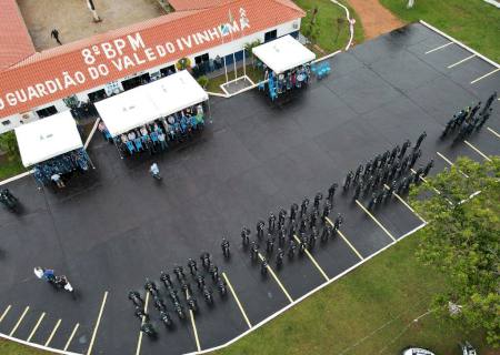 8º Batalhão de Polícia Militar completa 43 anos de atuação no Vale do Ivinhema