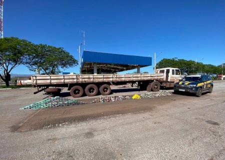 PRF apreende carga de cocaína, skunk e maconha em Miranda