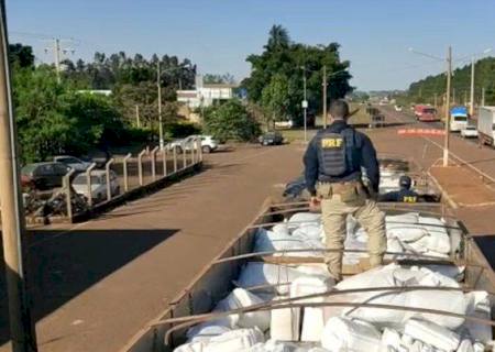 Caminhoneiro é preso pelo transporte de 17 toneladas de agrotóxico em Dourados