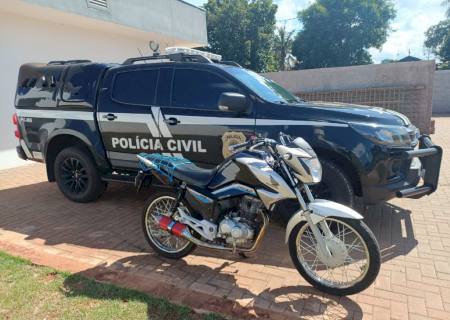 Em Brasilândia, motociclista é flagrado pela Polícia Civil ''dando grau'' em via pública