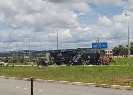 PM detona suposto artefato explosivo achado em caminhão na área do Aeroporto de Brasília