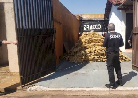 Dracco prende encarregado pelo depósito de 2 ton de maconha apreendida na Capital