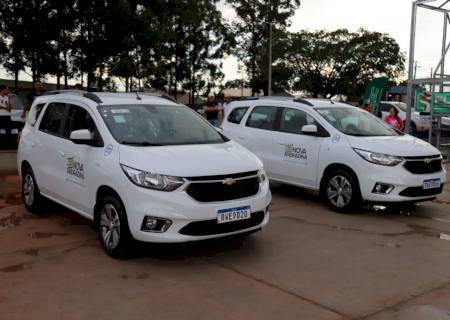 Com recursos da prefeitura, Saúde passa a contar com mais duas Chevrolet Spin