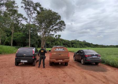 DOF recupera mais dois veículos na região de Maracaju