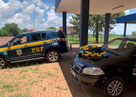 Casal é preso com 27 kg de cloridato de cocaína em Sidrolândia