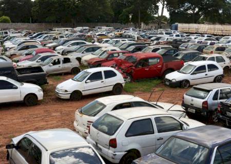 Aberta visitação de 62 lotes de veículos de leilão do Detran