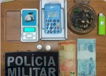 Jovem é detido com porção de maconha em Anaurilândia