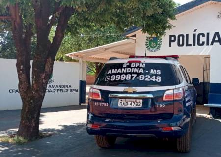 Homem é preso após ameaçar a ex-mulher com uma enxada em Amandina