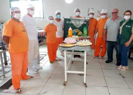 Produção de bolos e biscoitos oportuniza profissionalização e geração de renda a detentos em Nova Andradina