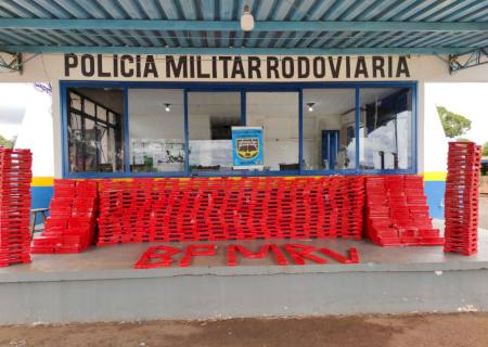 Traficante capota carro com quase 1 ton de maconha durante fuga da PMR em Amambai