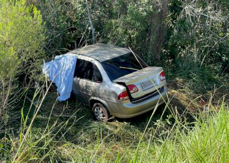 Motorista morre em capotagem na MS-473 entre Taquarussu e Nova Andradina