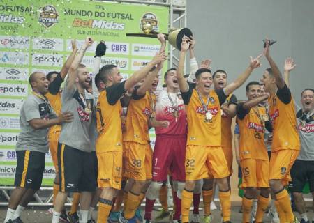 Magnus goleia na final e fica com o título da Copa Mundo do Futsal Sub-21 em Maracaju