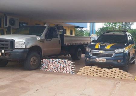 Polícia Rodoviária Federal apreende carga de cocaína em Água Clara