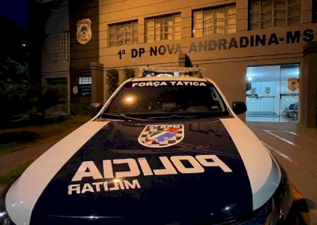 Em Nova Andradina, Força Tática prende foragido da Justiça do Estado do Paraná