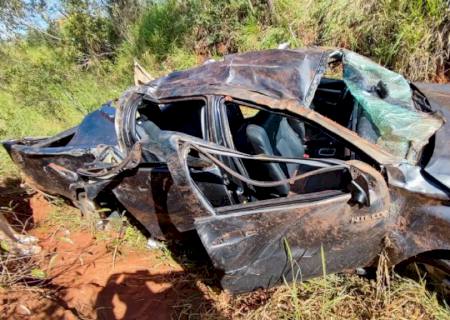 Na volta de pescaria com amigos em Miranda, paranaense morre em acidente na MS-040