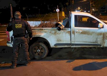 Caminhonete roubada em dezembro é recuperada pelo DOF em Maracaju