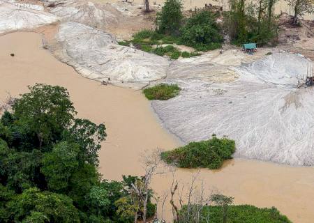 Garimpo de ouro na Amazônia cresceu mais de 90% em oito anos