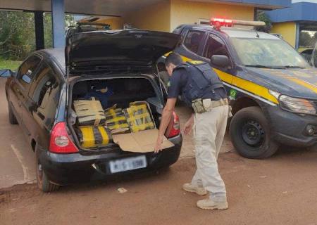 Dupla é presa com mais de 350 kg de maconha em Guia Lopes da Laguna