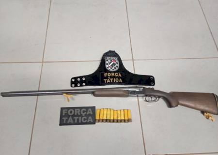 Homem é preso por porte de arma de fogo em Ivinhema