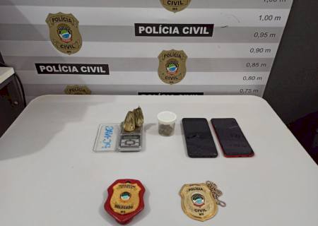 Polícia Civil prende casal por tráfico de drogas em Nova Alvorada do Sul