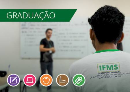 Últimos dias de inscrição para cursos de graduação do IFMS