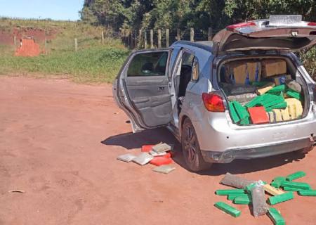 Polícia Ambiental de Amambai apreende 650 kg de maconha