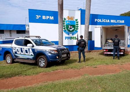 GETAM apreende mais de 1 ton de maconha em caminhonete na região de Rio Brilhante