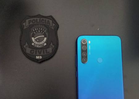 Polícia Civil recupera aparelho celular extraviado em Taquarussu