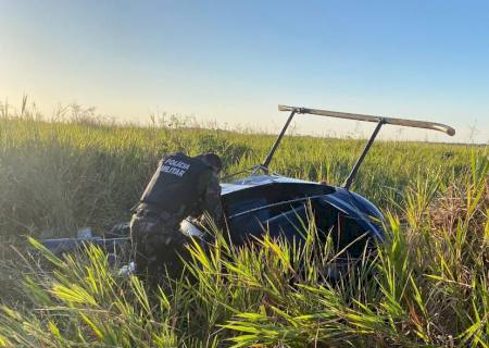 Helicóptero que caiu o Parque das Várzeas do Rio Ivinhema é de investigado por tráfico