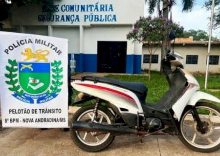 Polícia Militar tira de circulação duas motos pilotadas por condutores não habilitados em Nova Andradina