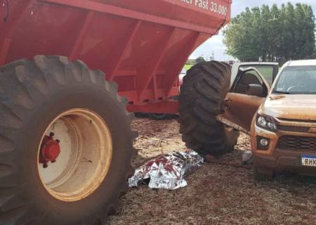 Trabalhador morre atropelado por trator durante colheita de soja em Caarapó